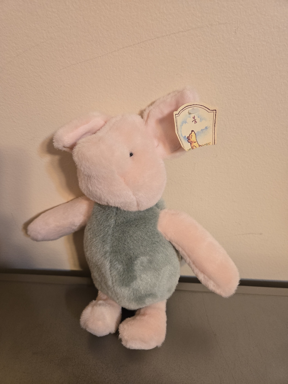 Vintage GUND Classic Pooh Piglet 11" Plush Toy